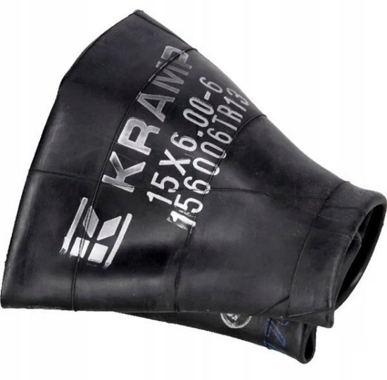 Kramp - Binnenband Voor Traktoren - Maat 15x6.00-6 - Recht Ventiel TR13 - Voor Tuintractoren