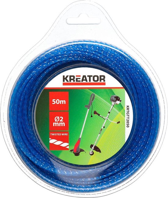 Kreator - Garden - KRTGTT2050 - Trimmerdraad - gedraaid 2mm 50m