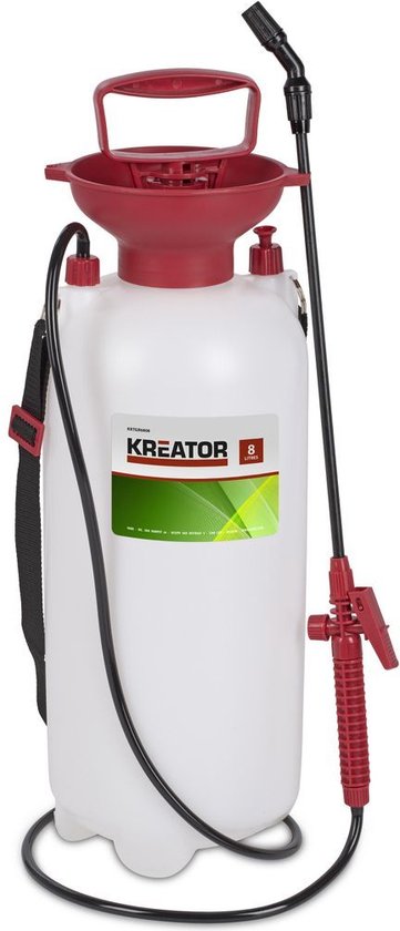 Kreator KRTGR6808 Drukspuit - 8 liter van Merkloos	