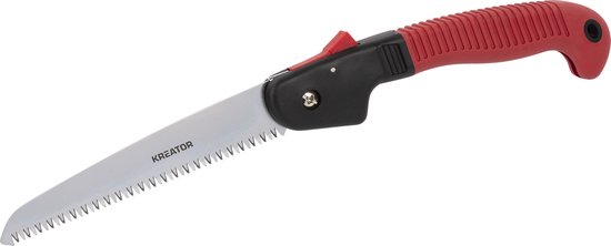 Kreator Snoeizaag KRTGR50020 - Opvouwbaar - Max. Snijbreedte 80 mm - Lengte 180 mm - Tuingereedschap van Merkloos	