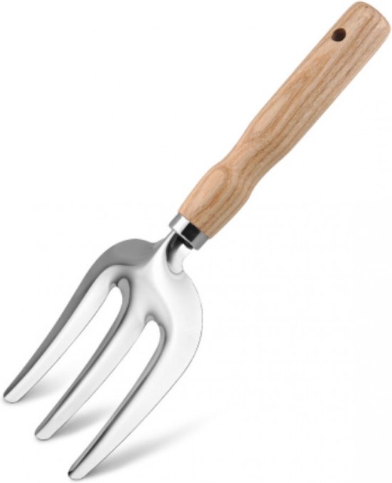 Kreeft | Tuinvorkje | Tuinvork | Tuingereedschap | 26 x 9 cm | Tuinbenodigdheden | Tuinieren | Aarde | Potgrond | onderhoud | Tuinonderhoud | Makkelijk in gebruik van Kreeft