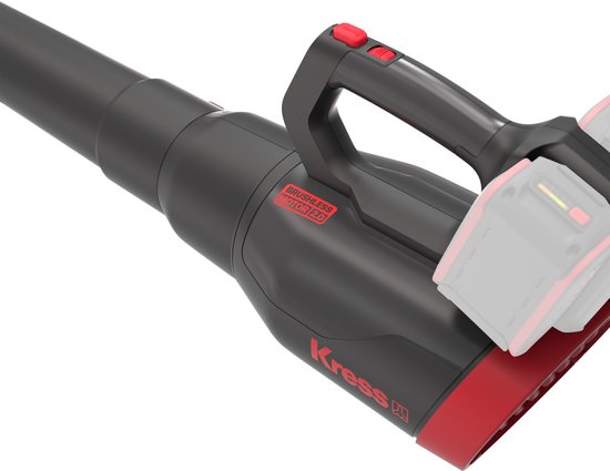 Kress 40V stille bladblazer KG584 met 4 accu's en lader