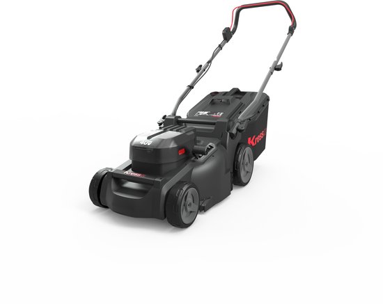 Kress accu grasmaaier 37cm 40V actiepakket met 4 accu's en lader