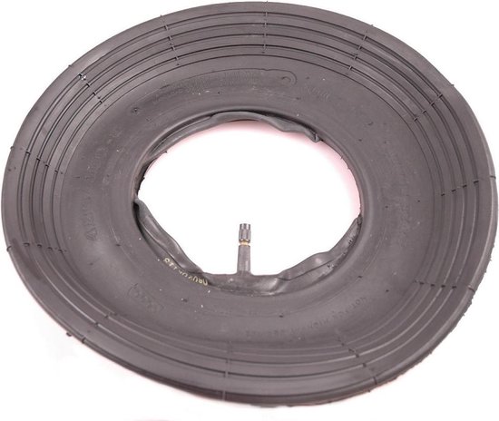 Kruiwagen buitenband + binnenband 4.80/4.00x8 2ply lijnprofiel van Toolland