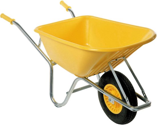 Kruiwagen Geel Elektrolytisch Verzinkt van Merkloos	