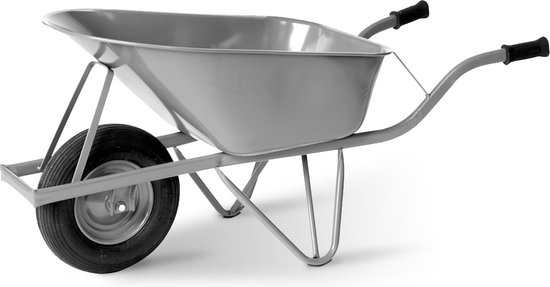 Kruiwagen grijs 80ltr. matador van Merkloos	