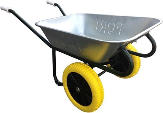 Kruiwagen Topper 2 wielen Nooit meer lek van Merkloos	