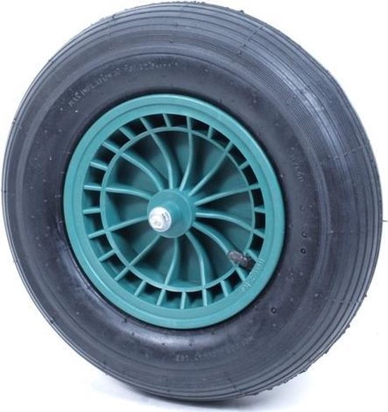 Kruiwagenwiel 400 x 8 compleet van Matador.