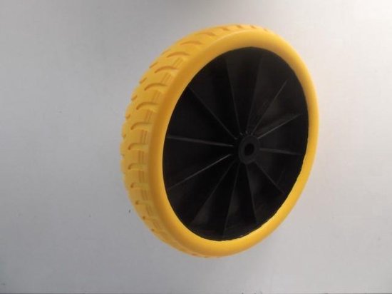 Kruiwagenwiel Anti-Lek 400-8, hoogte 38cm, NOOIT MEER LEK, Zonder As van VGI Tools