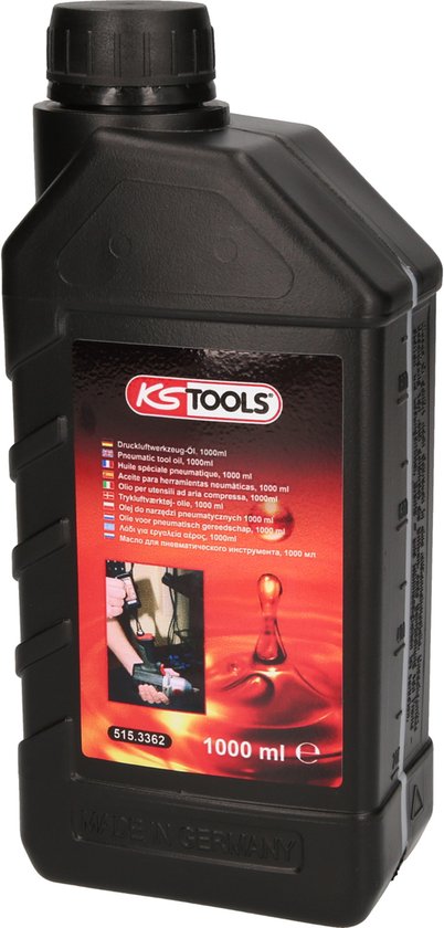 KS TOOLS Druckluftwerkzeug-Öl 1000ml - 515.3362