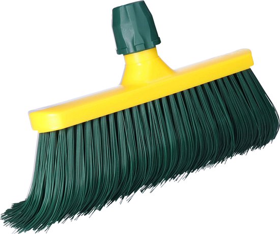 Kunstgras bezem - bezemkop - klauw bezem - groen - 30 cm - kunststof - voegenbezem van Talen Tools