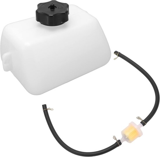 Kunststof Benzinetank 1 Liter voor 2-Takt Mini Moto en ATV (43cc tot 49cc)