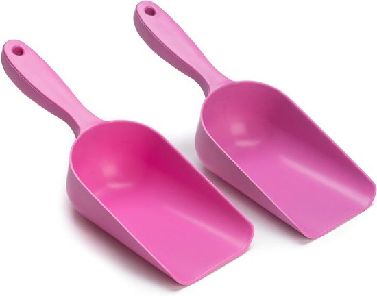 Kunststof Handy Tuinschep voor Bodem Compost Planten of Herpotplanten roze - MPL50084 van Merkloos	
