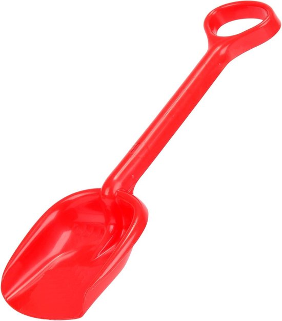 Kunststof schep 41 cm - verkrijgbaar in 4 kleuren - zandspeelgoed voor zandbak - vanaf 10 maanden van $