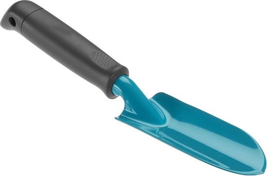 Kwaliteitsstaal Plantenschop – Kleine Tuinwerkzaamheden – Corrosiebestendig met Duroplast-Coating – Ergonomische Slipvaste Handgreep – Werkbreedte 6 cm – Blauw van GARDENA