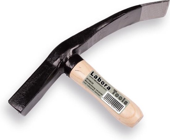 Labora Straathamer met Houten Steel - 5 cm van Labora