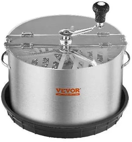 ladko Trimmer - met Roestvrijstalen Messen - voor Twisted Spin Cut Clear Dome - 16in pan - Zilver - Trimmerkop - Handmatige Bud Trimmer van Ladko