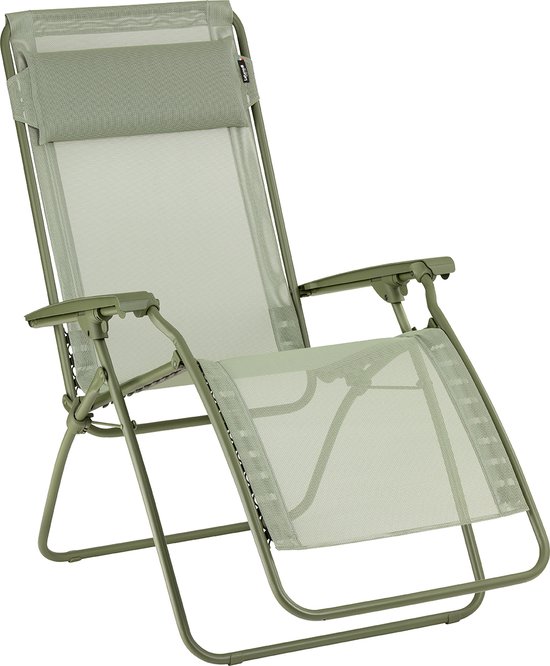 Lafuma R Clip - Relaxstoel - Verstelbaar - Inklapbaar - Zero Gravity - Color Block - Moss van Lafuma