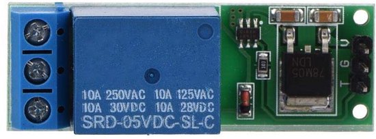 Lage puls triggerkaart - Mini 6 - 24V - 60 70mA - Schakelaar Lock Relay Module - Zelfborgende imp Trigger Card - 12V Bistabiel Relais - Elektronische schakelaars - Relaismodule van Merkloos	
