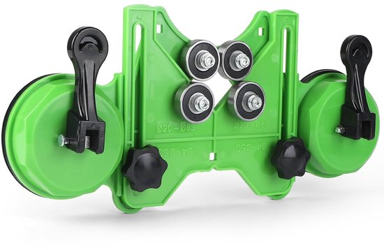LALAGO Adjustable Drill Finder 4-83mm with Double Suction Cup Positioning Opening Template Diamond Hole Saw for Ceramic, Tiles, Glass, Marble