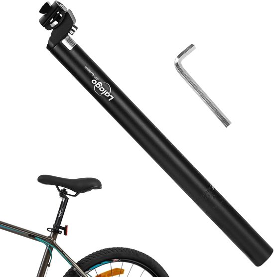 LALAGO Bicycle Seatpost Aluminium Seat Post Seat Post 400 mm van Merkloos	