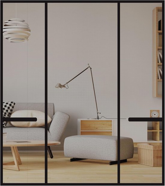 LALAGO Fly Screen with Magnets for Doors, 190 x 210 cm, Magnetic Fly Screen for Doors, Door Closes, Fly Screen for Window Doors, Entrance Door, Balconies van Merkloos	