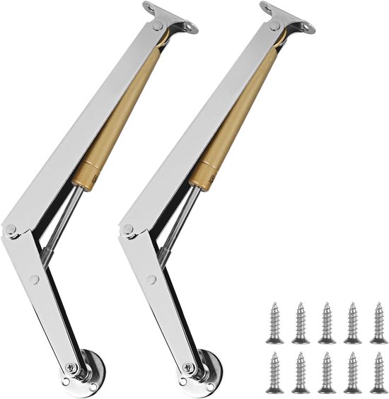 LALAGO Gas Strut Spring, 2 Pieces, 200 N/PC, Gas Spring, Soft Close Hinges, Valve Holder, Gas Spring, Support for Valves, Tatami, Toy Box, Hanging Cabinet van LALAGO