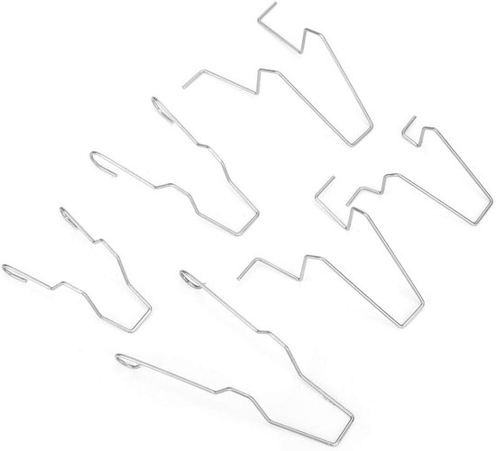 Lamp Borgveer Clip - 6 Stks Universele Koplamp Borgveer Clip voor H1/H3/H4/H7 - Koplamp Dimlicht Klem Accessoires van Merkloos	