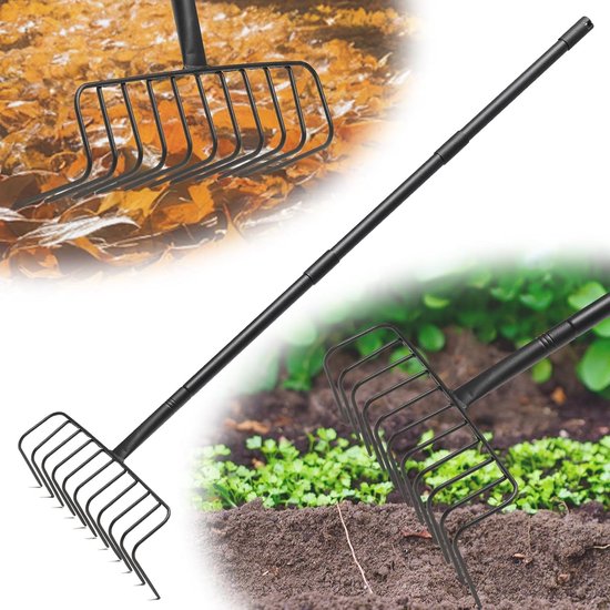 Landschapshark set - Tuinhark - Gazon onderhoud - 4 stuks - Compact formaat - Niet gespecificeerd