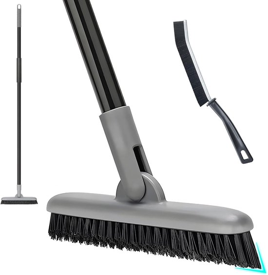 Lange steel tegelreiniger voor voegen en tegelvloeren van Merkloos	