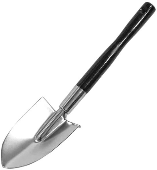 Lange Steel Tuinschep 18-1/2 Inch - Zware Japanse Stalen Tuingereedschap met Houten Handgreep van Merkloos	