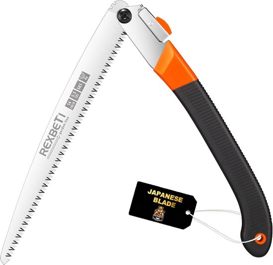 Lange Vouwzaag 14 Inch voor Hout en Takken - Ideaal voor Kamperen en Snoeien van Merkloos	