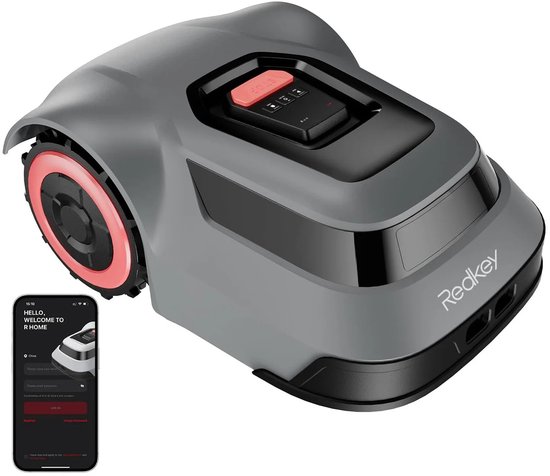 Lanoba - Robotgrasmaaier - Automatisch grasmaaien - Bediening via app - Stil en Slim Maaien - Helling tot 24 graden - Object Herkenning van Merkloos	