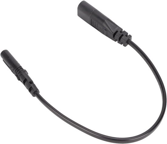 Laptop Extension Power Adapter IEC320 C8 To IEC320 C7 1500W Extension Cord van Merkloos	