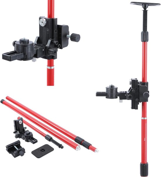 Laser Level Uitschuifbare Poles - Tot 4 Meter Hoogte voor Precisie Positionering van Futech