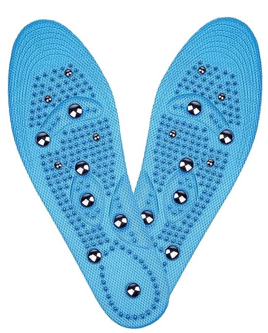 LATRAT Afslankzolen, 1 paar massagezolen, comfortabel, voor mannen en vrouwen, afslankzool, voorkomt fasciitis (L,41-46) van Merkloos	