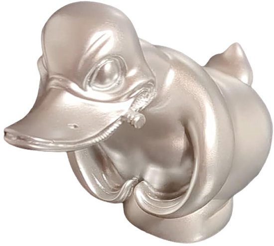 LATRAT Angry Duck Radiatorfiguur, woedende eend, autokap, ornament, voor autodecoraties en kamerdecoratie, mat model van Merkloos	