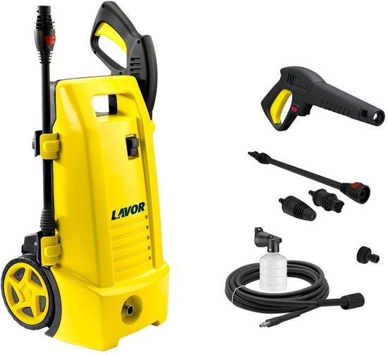 Lavor Ninja 150 - Hogedrukreiniger - 150 bar - 2100W - Inclusief Accessoires van Merkloos	