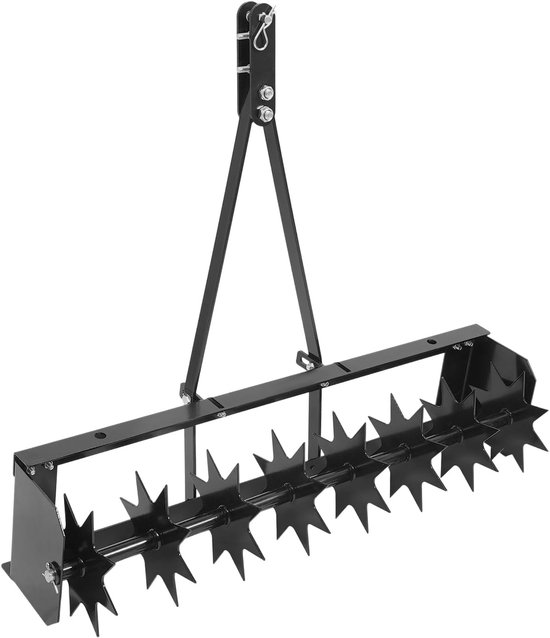 Lawn Fan - 80 cm - Zwart - Voor gezonde grasgroei - SnelShoppen