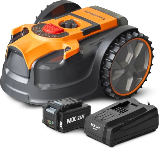 Lawnmaster robotmaaier -15,5cm maaibreedte - gazons tot ca. 300m² - 24V accu van Lawnmaster
