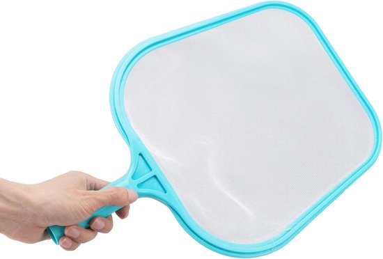 Leaf Rake Fine Mesh Frame Net, Heavy Duty Versterkte Frame Nylon Flat Leaf Rake Net voor Spa Vijver Zwembad Cleaner Benodigdheden 42,9 x 29x3 cm