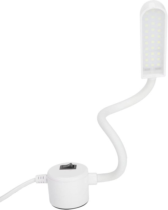 LED-machinelicht, USB-naailamp, Naaimachinelamp met Magnetische Voet, 360 Graden Aanpassing, Hoge Helderheid, Flexibele Bureau-tafellamp LED-verlichting voor Thuisslaapkamer van Merkloos	