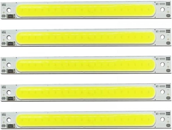 LED-printplaten - 5 stuks - DC 5V - 3W LED-stripverlichting - LED-chip licht - USB-touch-dimmer van Merkloos	