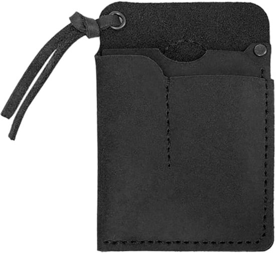 Lederen EDC-zakorganizer - multitool-schede riem voor mannen - buitenactiviteiten - dagelijks dragen - doe-het-zelf patch (niet inclusief mes) van Merkloos	