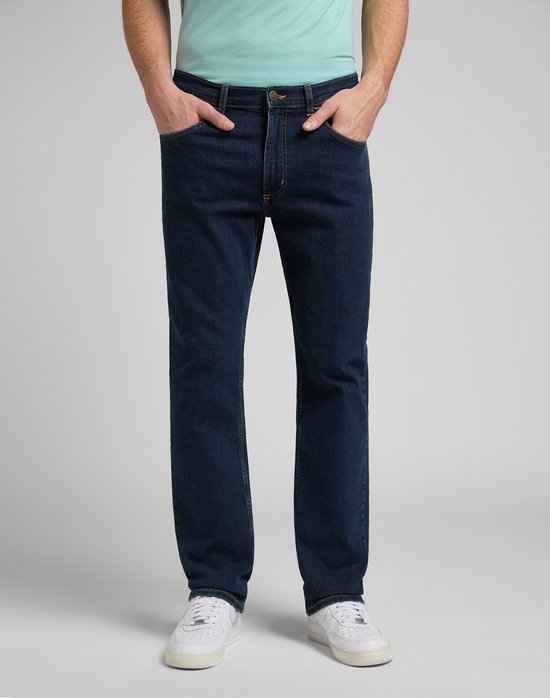 Lee - Brooklyn DARK STONEWASH - W33 X L34 van Merkloos	