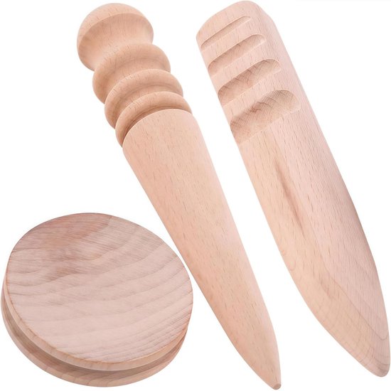 Leer rand slicker - burnisher - gereedschap voor leerbewerking van Maken.
