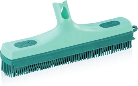 Leifheit Suprabezem - rubberen bezemkop - Click Systeem - 30 cm veegbreedte van Leifheit