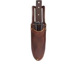 Leren Tuinmes Holster voor Snoeischaren en Tuingereedschap - Handige Scheidingstassen voor Tuinliefhebbers