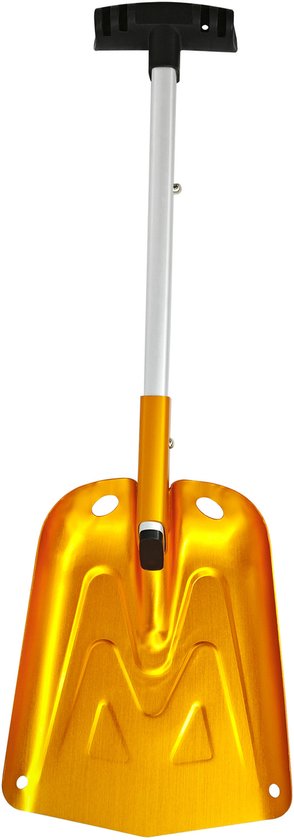 Lichte Sportieve SUV-Schep Opvouwbare Sneeuwschep Opvouwbare Schep voor Buiten, Tuin, Strand, Auto'S en Vrachtwagens Metalen Sneeuwverwijderaar Winter，geel van C-LARSS
