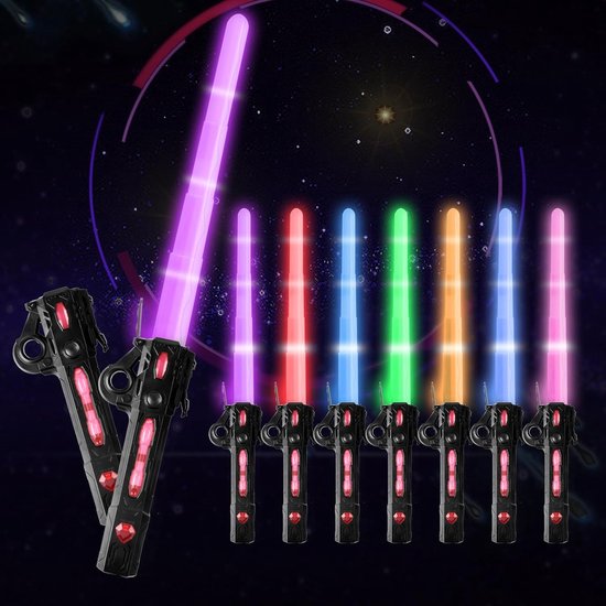 Lichtzwaard voor kinderen en volwassenen - 7 kleuren - Star Wars speelgoed - intrekbare cosplay van Redbear